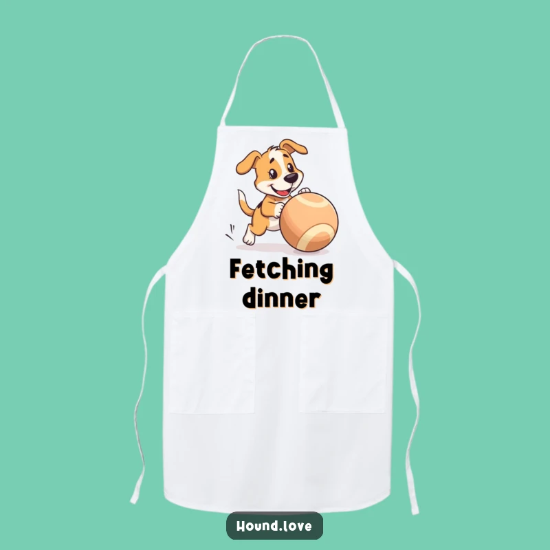 Funny Hound Apron: Playful Chef Design, Perfect Funny Gift for Cooks