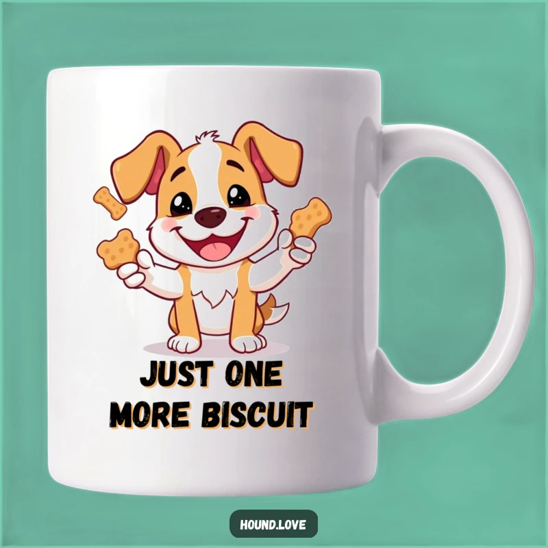 Funny Hound Dog Biscuit Juggler Mug - Hilarious Dog Lover Gift Idea