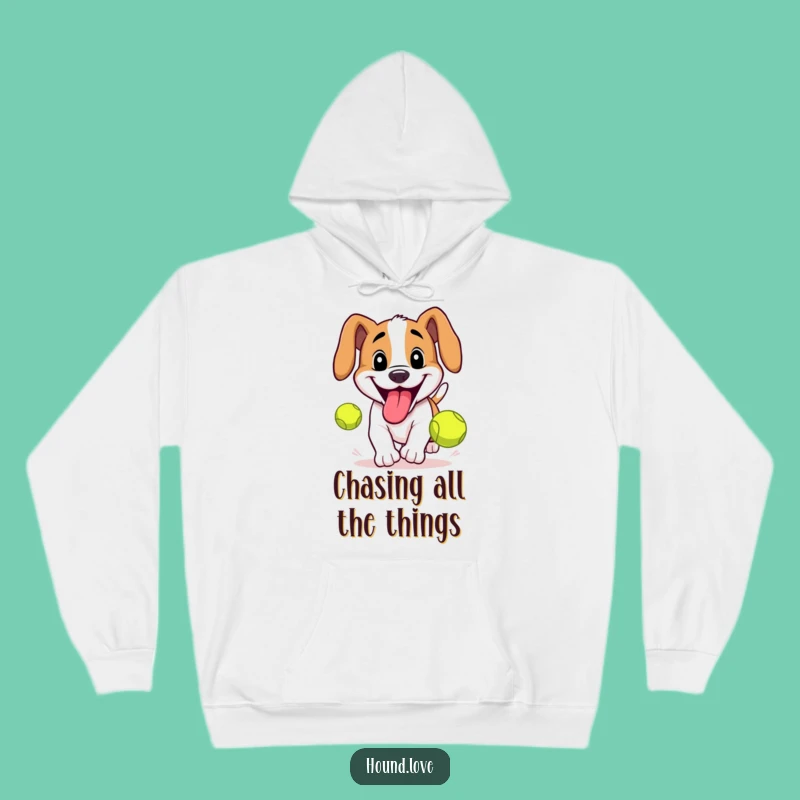 Funny Fetch Hound Hoodie: Cozy and Comedic Canine Playwear
