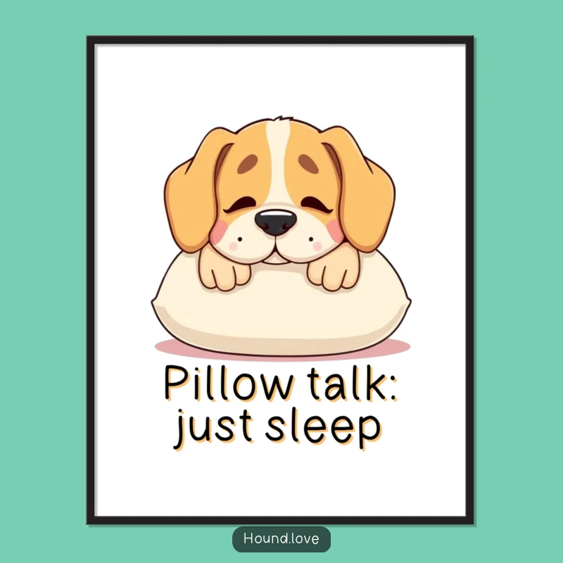 Free Printable Hound Wall Art: Funny Comfy Dog Decor Downloadable for Cozy Home Spaces
