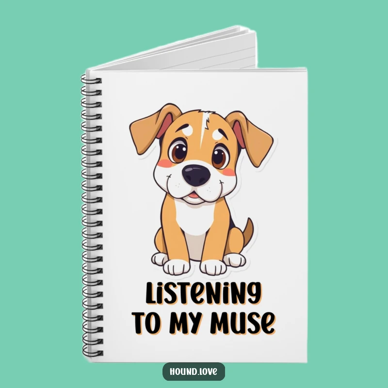 Funny Curious Hound Journal: Capture Your Thoughts Attentively