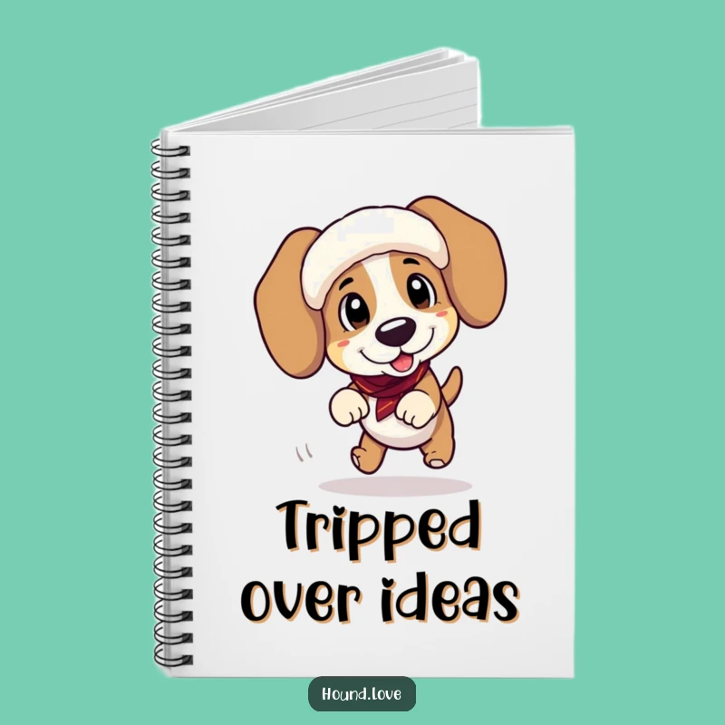 Funny Hound Tripping Notebook - Jot Down Laughs with This Hilarious Journal