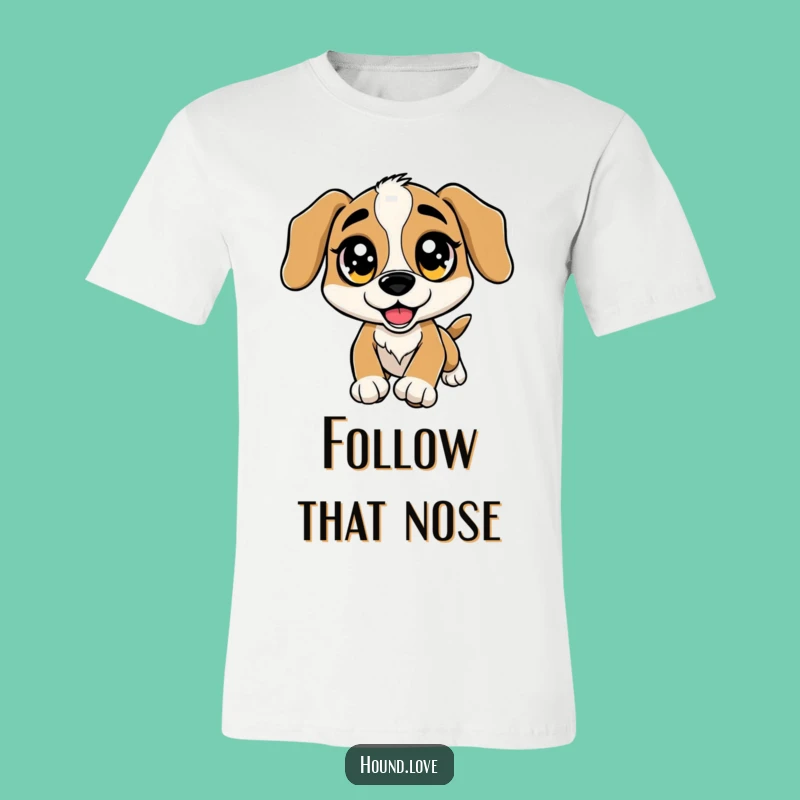 Funny Sparkle Eye Hound T-Shirt - Excited Leap Tee, Fantastic Funny Gift