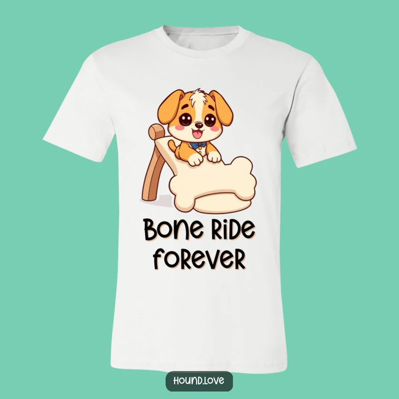 Funny Giddy Hound T-Shirt: Bone Slide Adventure, Comfy Gift