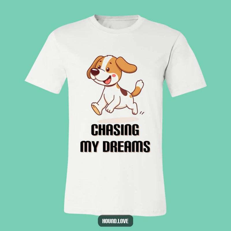 Funny Tripping Hound T-Shirt: Wear Your Clumsy Joy with this Hilarious Dog Tee Gift