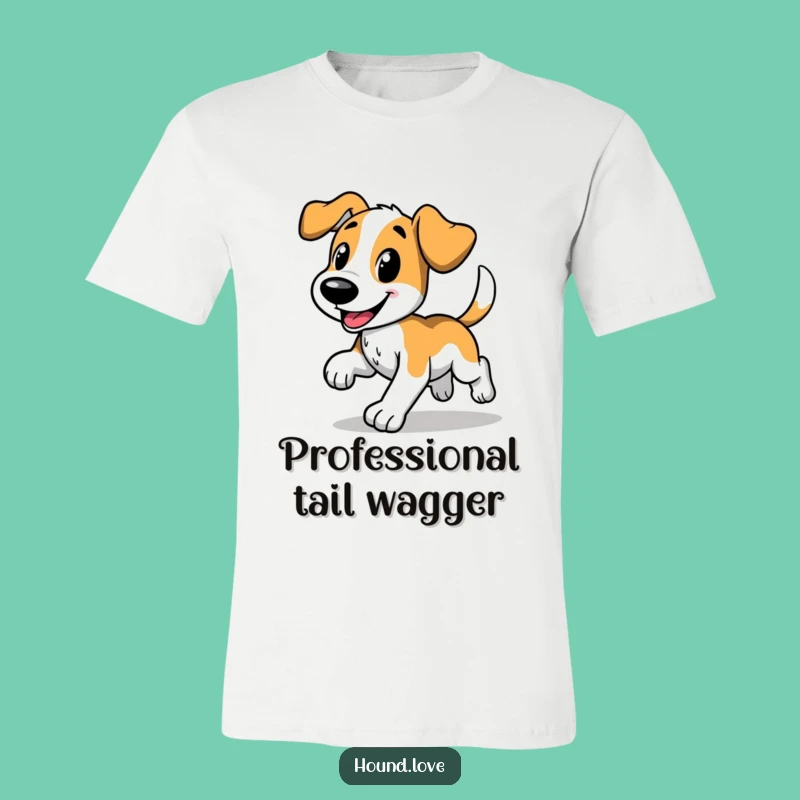 Funny Hound Trot T-Shirt: A Comical Dog Gift for Everyday Fun